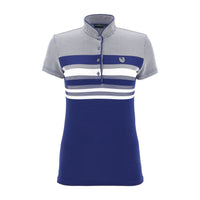 Chervo W Annetta SS Polo Weiß/Blau Damen