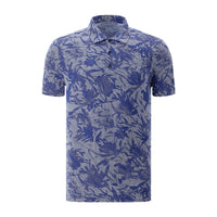 M Ambrosio SS Polo Blau/Blume