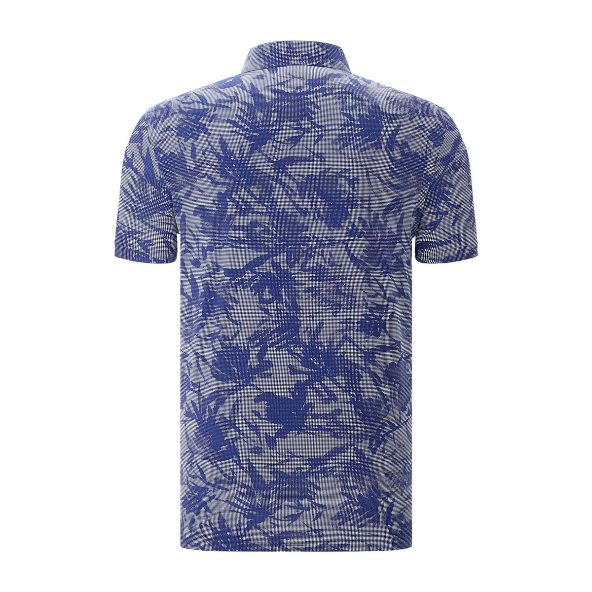 M Ambrosio SS Polo Blau/Blume
