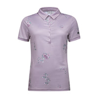 Cross Sportswear W Sally SS Polo Blossom Flower Damen