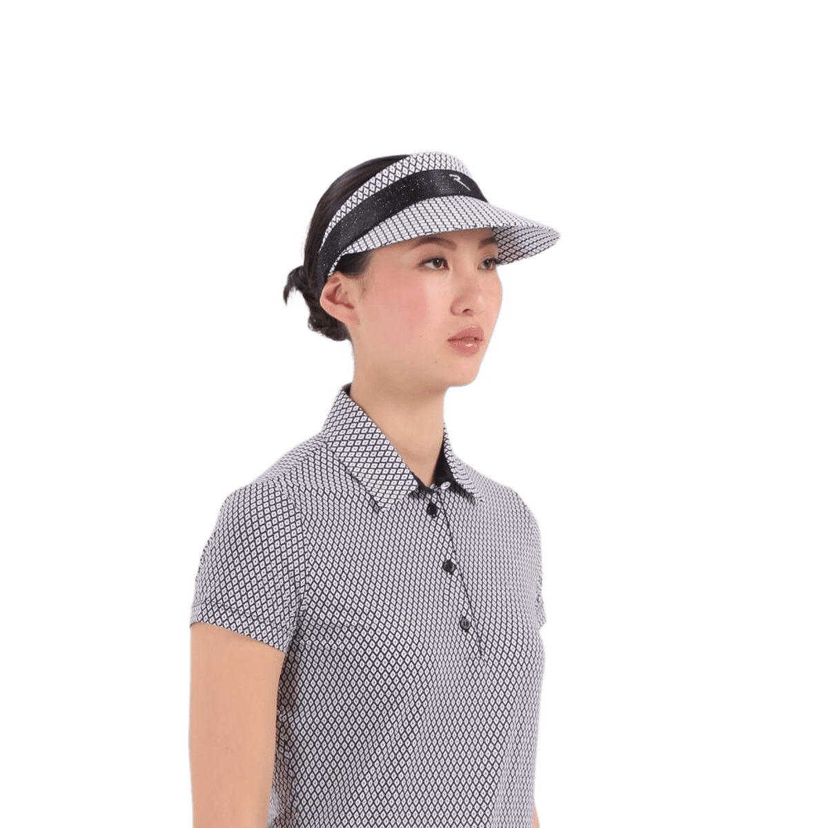 W Verta Visor Schwarz/Weiß One Size