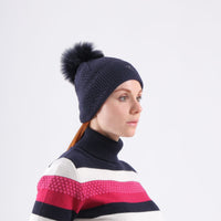 Walda Haube Damen Navy