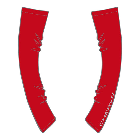 W Arm-Sonnenschutz Rot One Size Damen