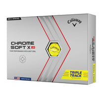 Chrome Soft X LS (22) Triple Track [12Bälle]