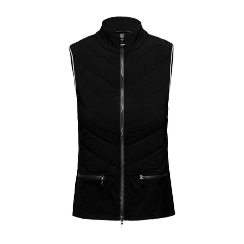 W Akima Gilet Black