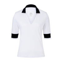 W Agata Polo White