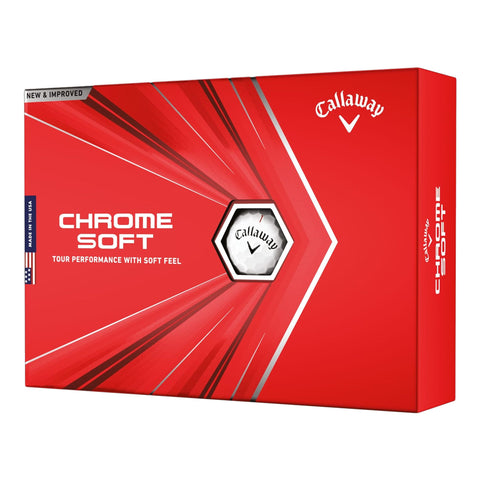 Chrome Soft (20) [12Bälle] Weiß