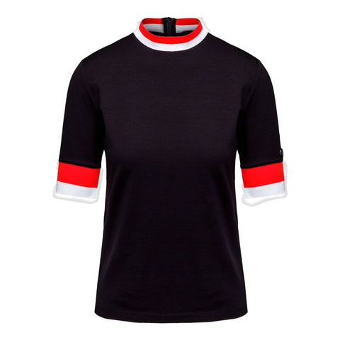 W Kiki Polo Schwarz Damen