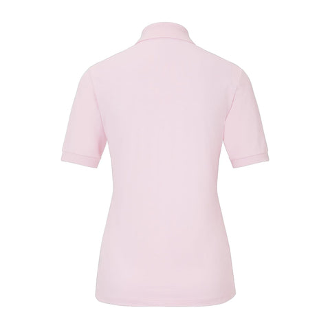 W Nell SS Polo Powder Rosa