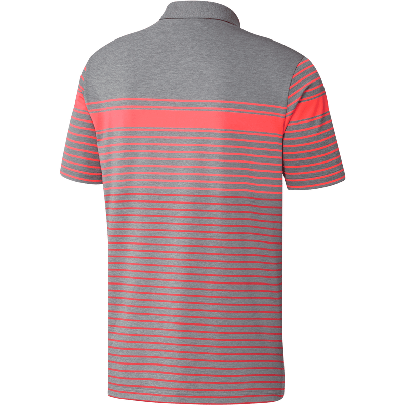 Adidas Ultimate Engineered Heather Polo Red/Coral/Grey Herren