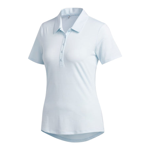 W Microdot SS Polo Sky Tint Damen