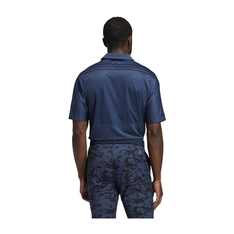 Heat.Rdy 3-Stripe SS Polo Navy