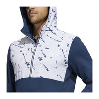 Anorak Pullover CRDY Half Zip Navyblau/Weiß