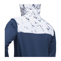 Anorak Pullover CRDY Half Zip Navyblau/Weiß