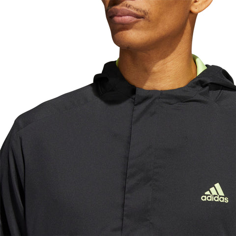M Primeknit Quarter Zip Pullover Schwarz/Almost Li Herren