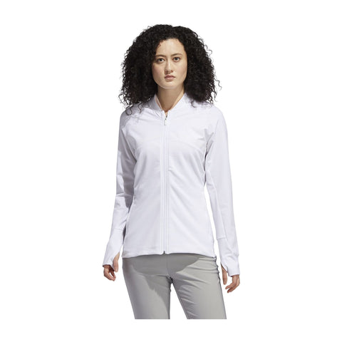 Jacke Hybrid Full Zip W Weiß