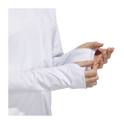 Jacke Hybrid Full Zip W Weiß Damen