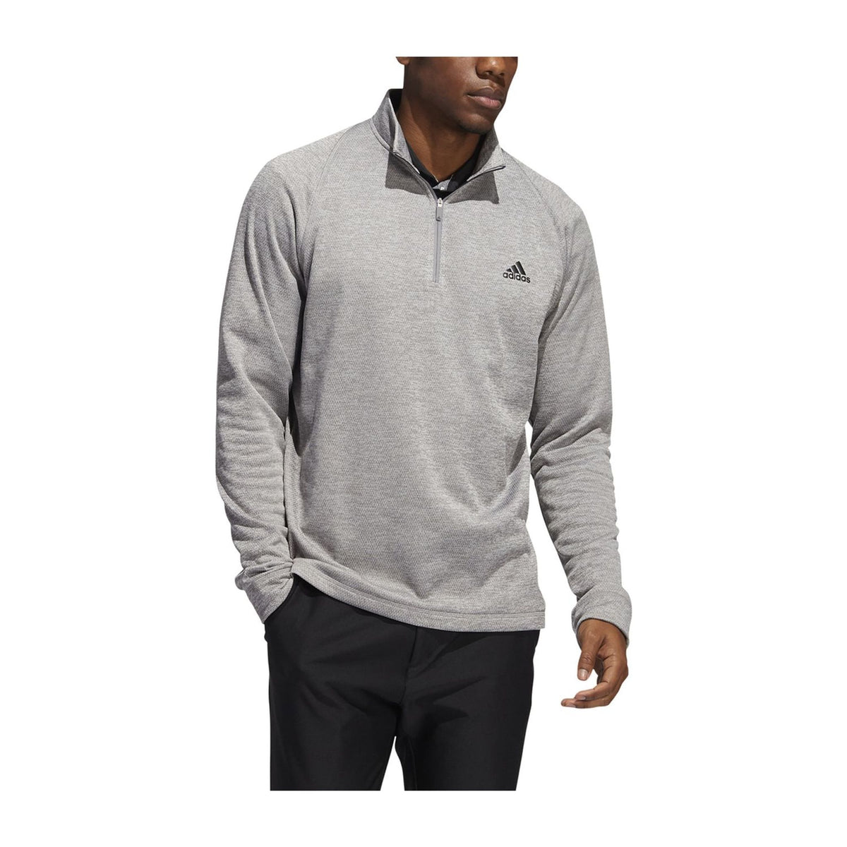 Adidas Midweight Half-Zip Layer Grey Herren