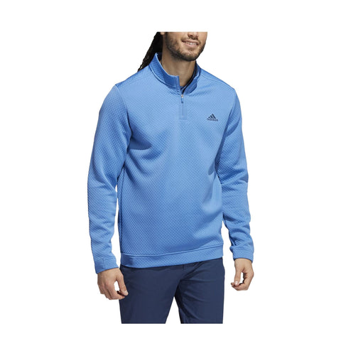 Sweater DWR Half Zip Blau Herren
