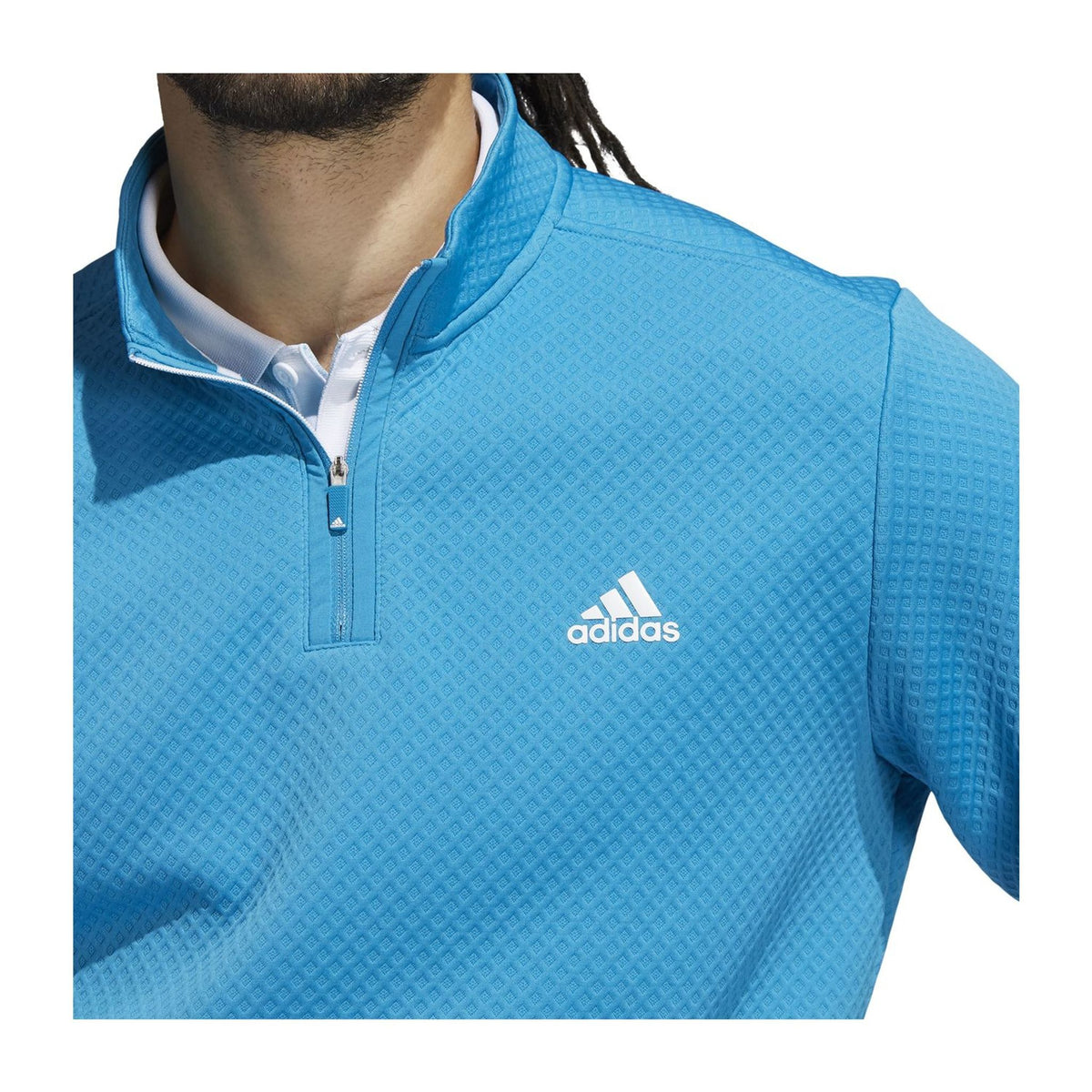 Adidas Sweater DWR Half Zip Türkis Herren