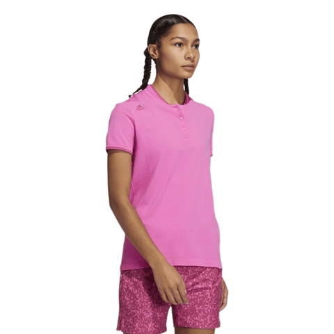 W Primeknit SS Polo Pink