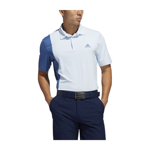 Ultimate 365 Blocked Polo Sky Tint/Royal/Navy