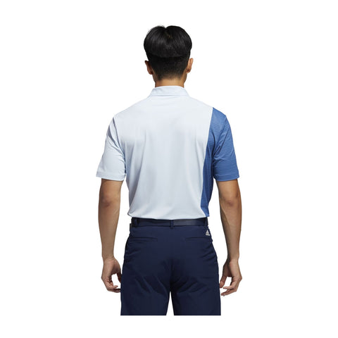 Ultimate 365 Blocked Polo Sky Tint/Royal/Navy