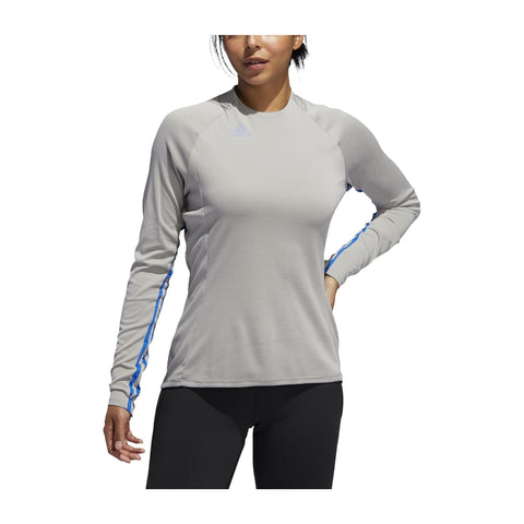 W Layer UPF Three Stripe Micro Mock Grau