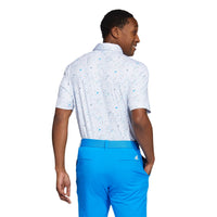 M Polo Flag Print Blue Rush/Semi Mint Rush/Crew Na