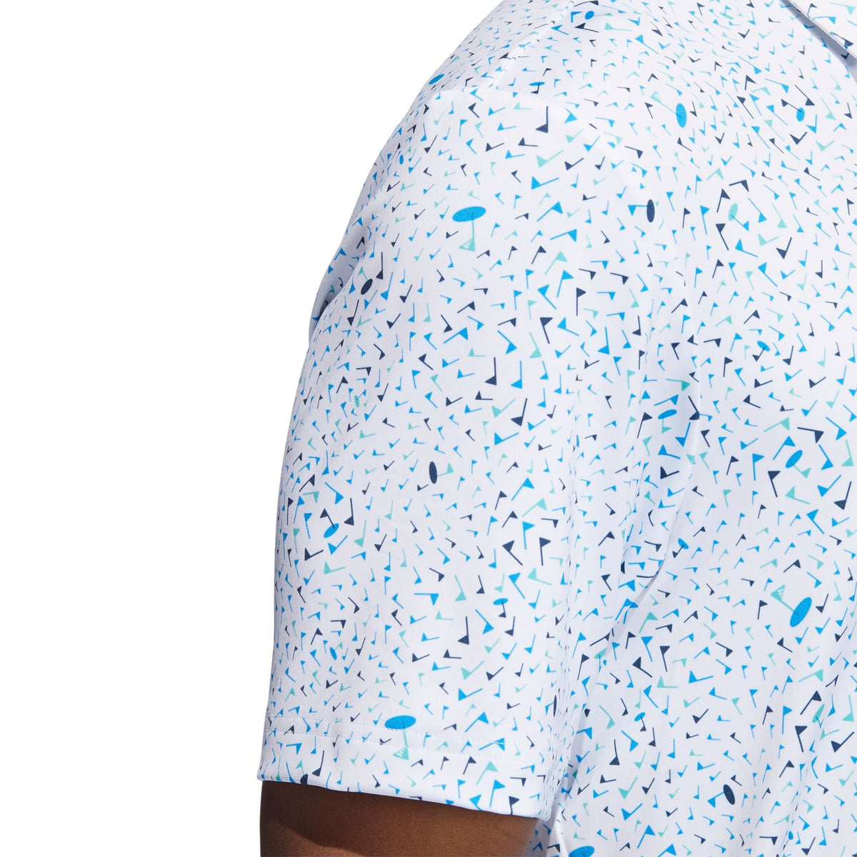 M Polo Flag Print Blue Rush/Semi Mint Rush/Crew Na