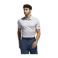 Camo SS Polo Weiß/Grau