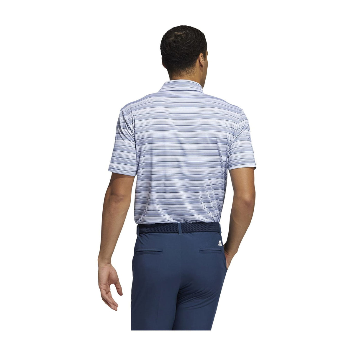 Heather Snap SS Polo Navy/Weiß