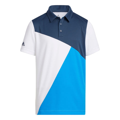 Jr. Polo Crew Navy/Blue Rush/Weiß