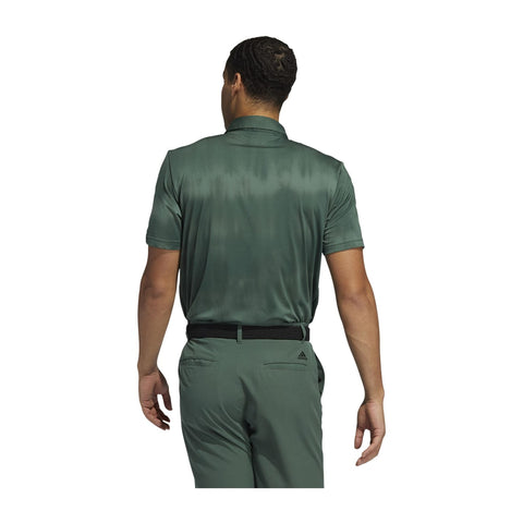 Novelty Dye SS Polo Grün/Grau