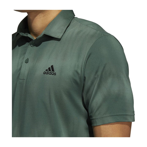 Novelty Dye SS Polo Grün/Grau