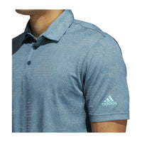 Camo SS Polo Teal/Mint