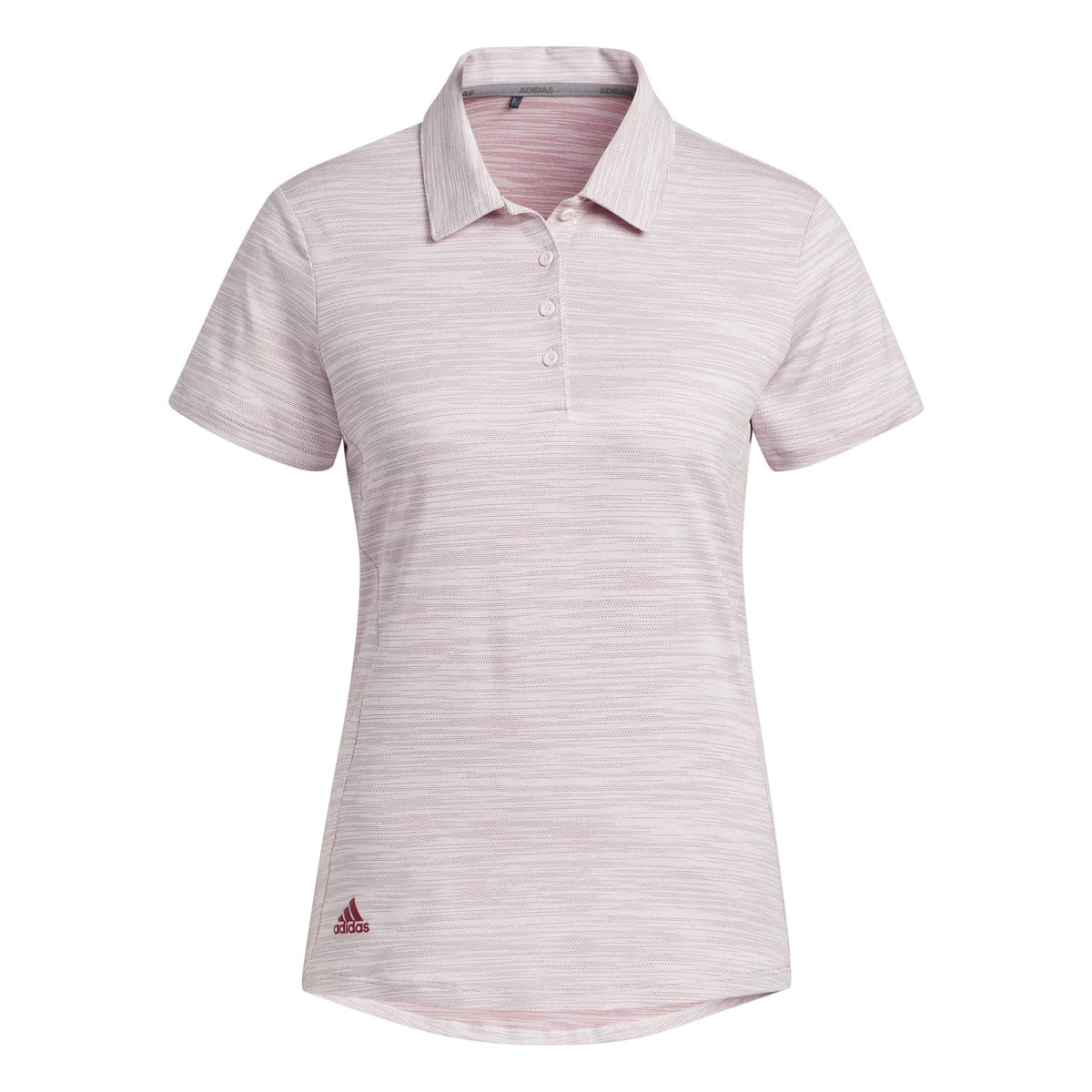 W Polo Spacedye Almost Pink/Legacy Burgundy