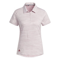 W Polo Spacedye Almost Pink/Legacy Burgundy