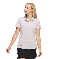W Polo Spacedye Almost Pink/Legacy Burgundy