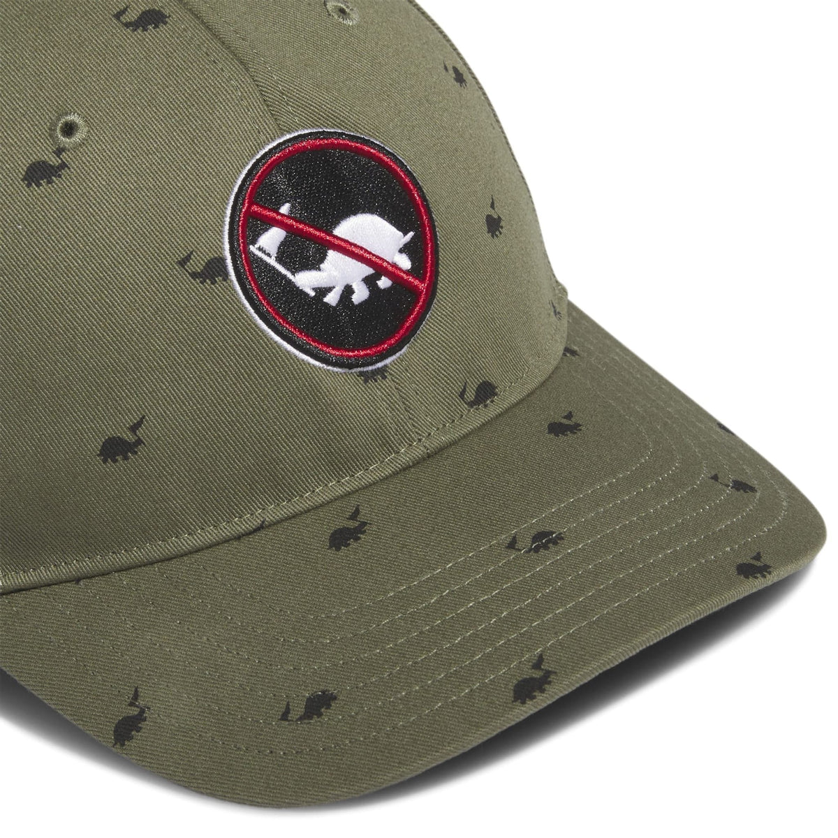 No Slow Play Kappe Herren Olive Strata