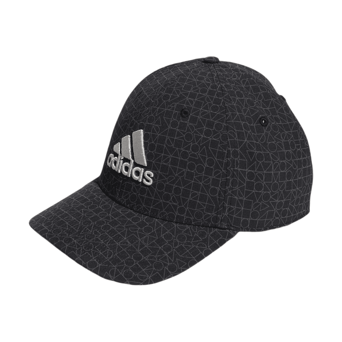 Adidas M Kappe Tour Print Schwarz Herren