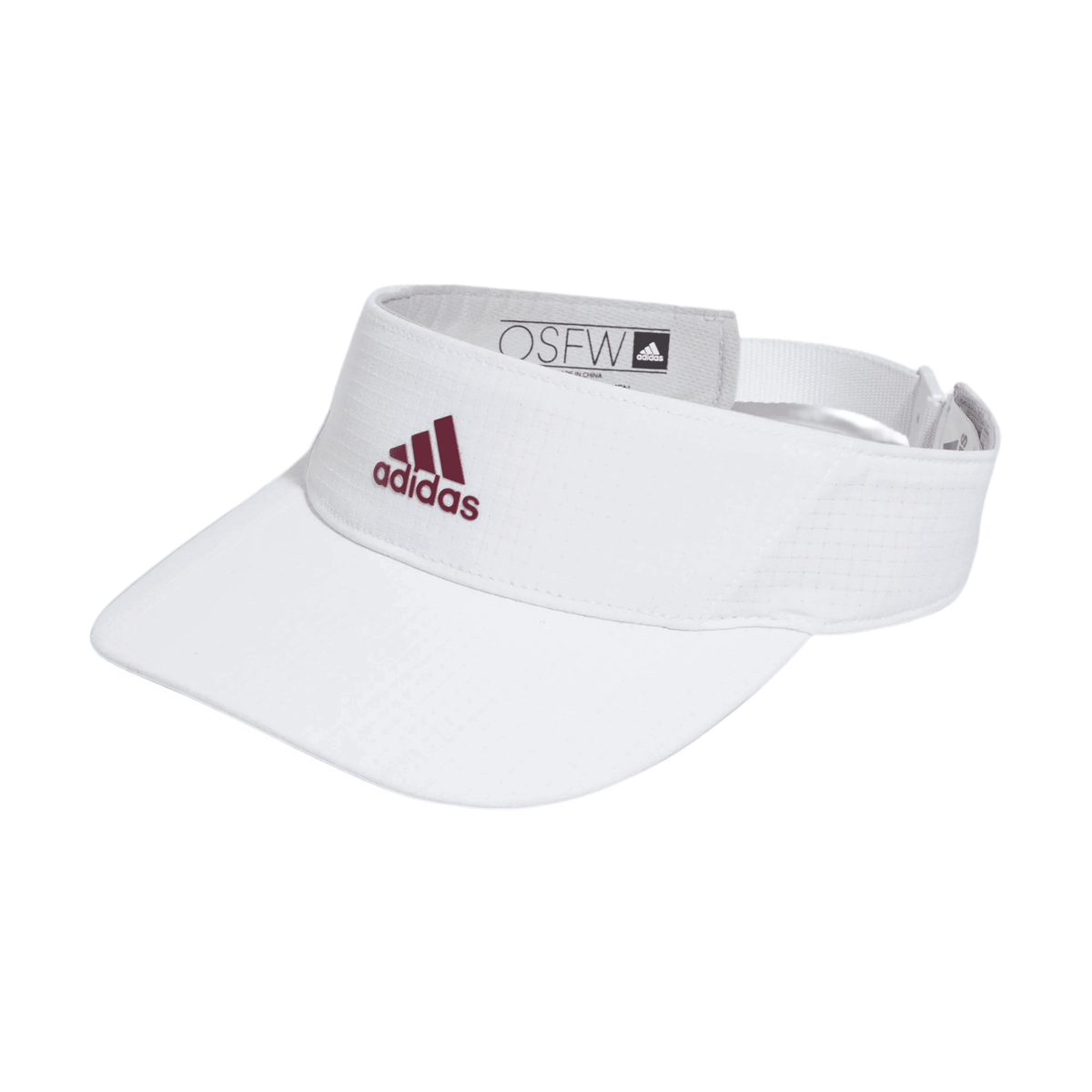 W Visor Fairway Weiß