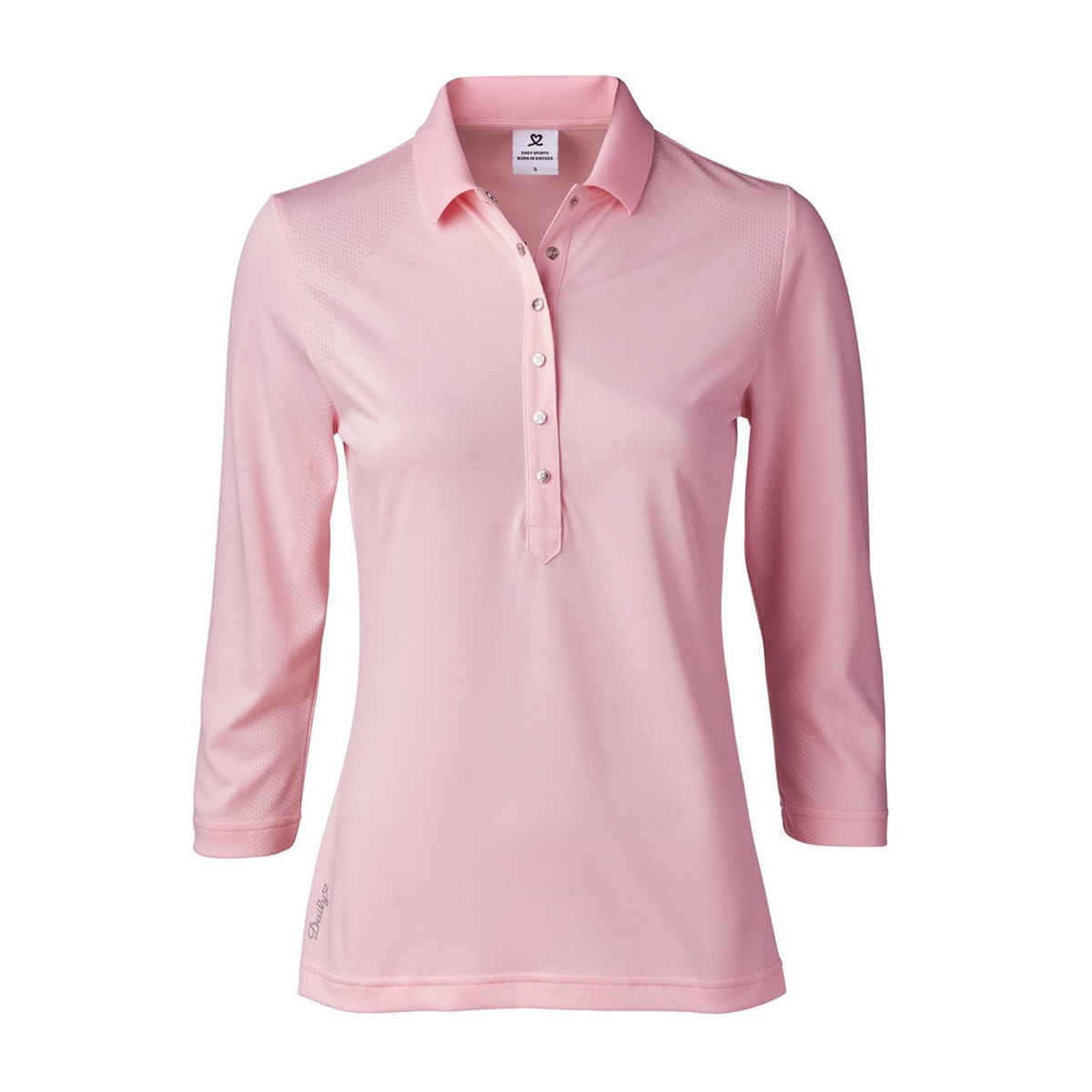 Mindy 3/4-Arm Damen Polo Rosa