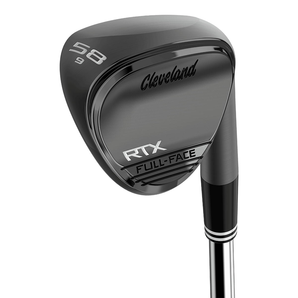 RTX Zipcore Full Face Black Satin Wedge