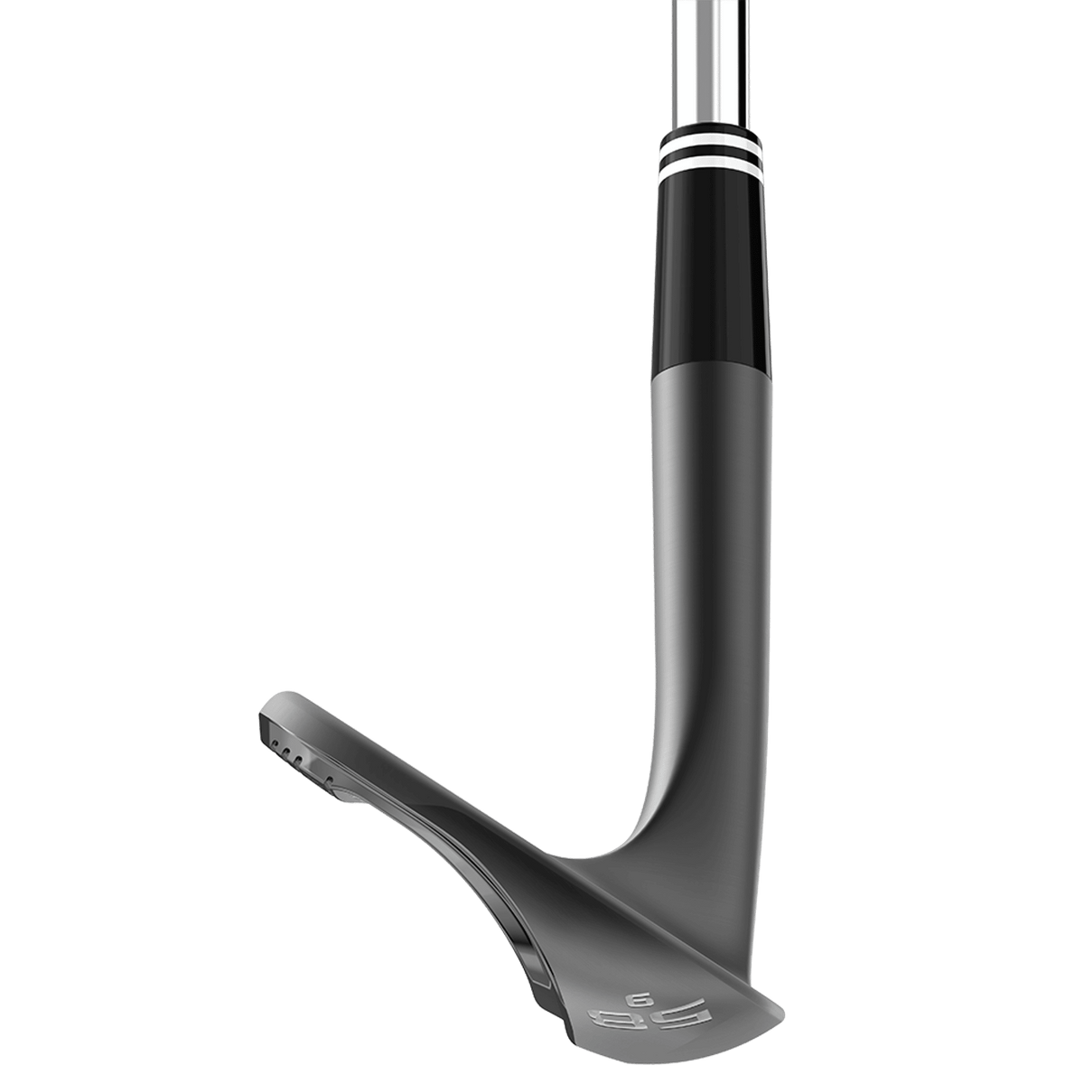 RTX Zipcore Full Face Black Satin Wedge