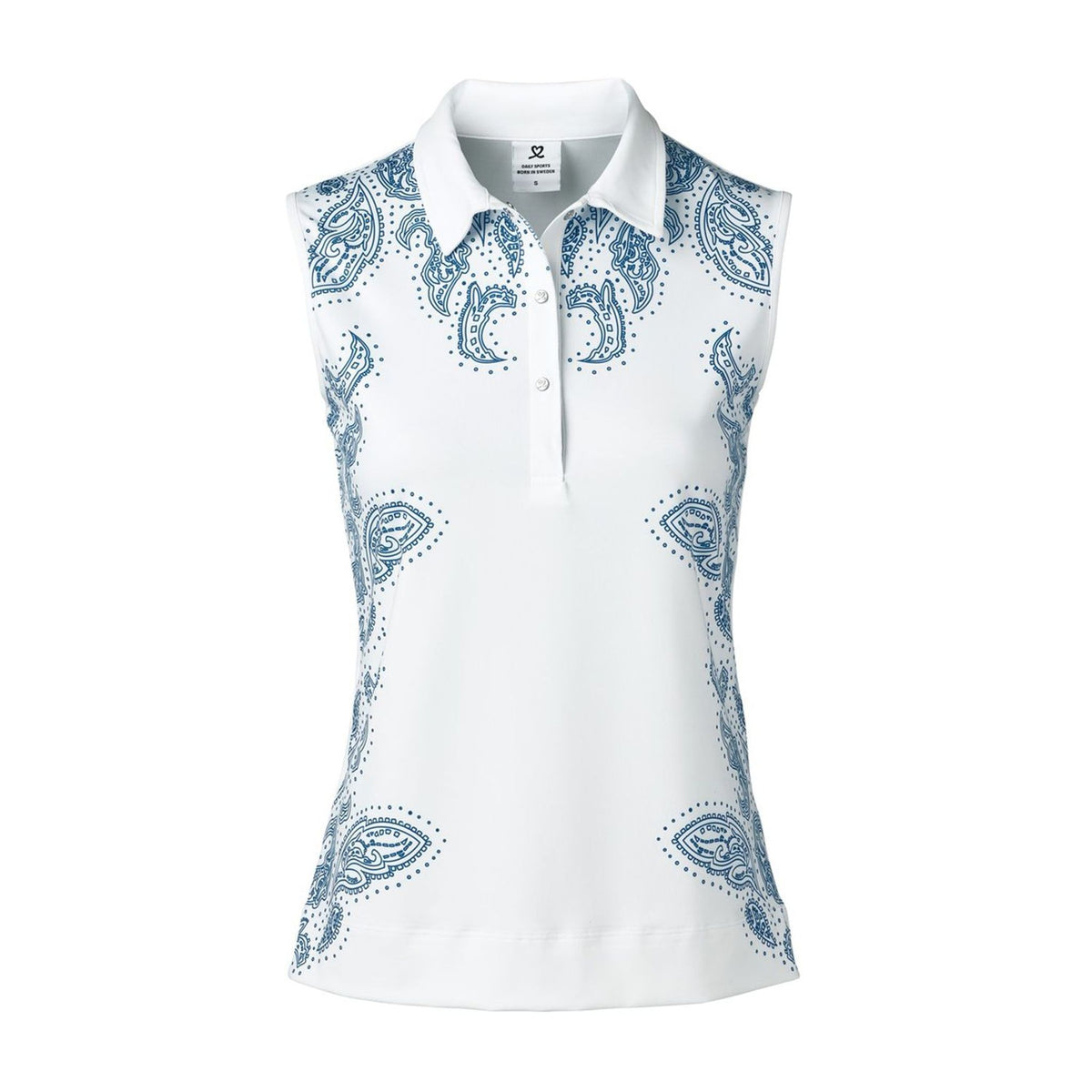 Daily Sports Pammy Damen Polo Sleeveless Weiß Damen