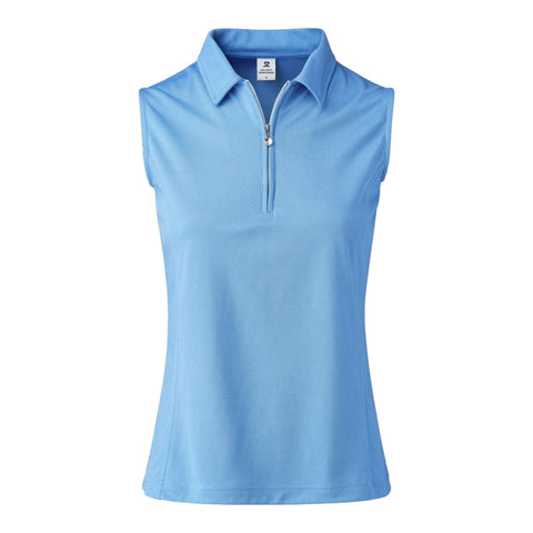 MACY SL POLO SHIRT Pacific Damen