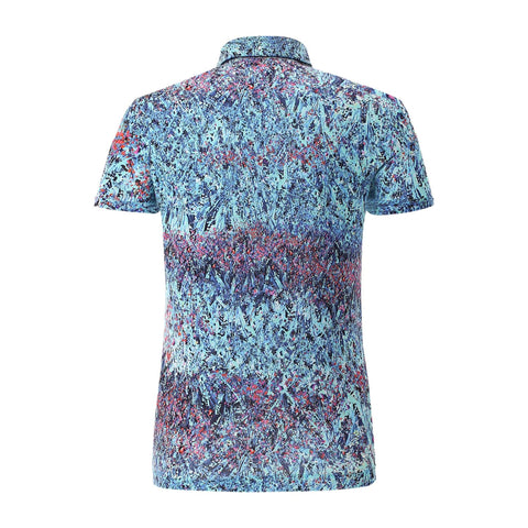 Polo Alberobello W Blau Pink