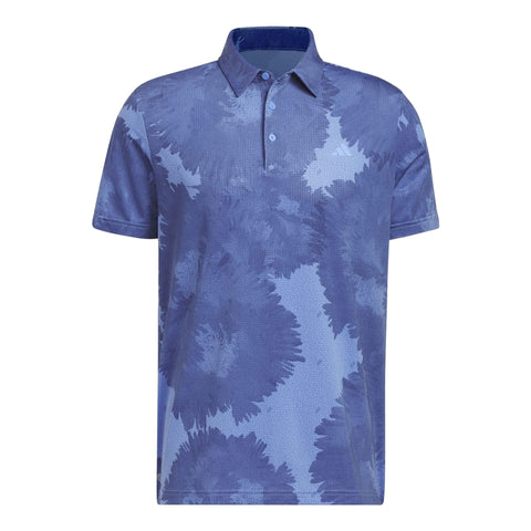 Flower Mesh Polo Herren