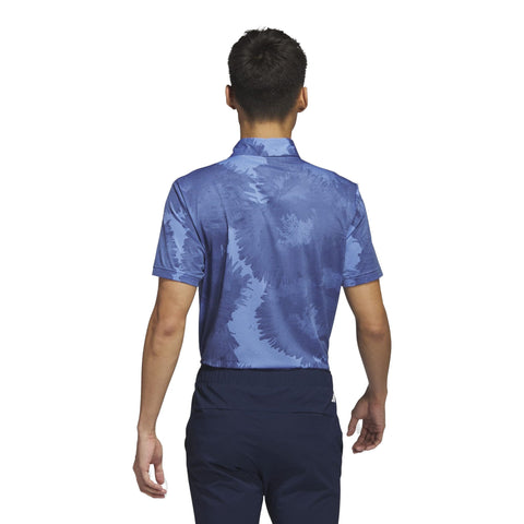 Flower Mesh Polo Herren